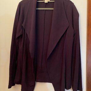 Beautiful Deep Plum Blazer